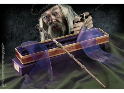 Harry Potter Bacchetta Magica Sambuco Ollivander Albus Silente Noble Collection - Immagine 1 di 2