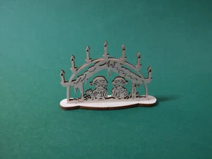 746/246 Minischwibbogen Schwibbogen klein Deko Erzgebirge NEU ohne Karton - Bild 1 von 15