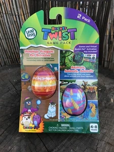 Leap Frog RockIt Twist Penelope Penguin Pet Detective & Animals Game 2 Pack - Picture 1 of 9