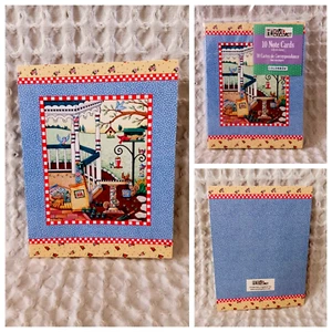 Mary Engelbreit NOTE CARDS 10 Cards + Envelopes HOME Garden Theme Blank Inside - Picture 1 of 7