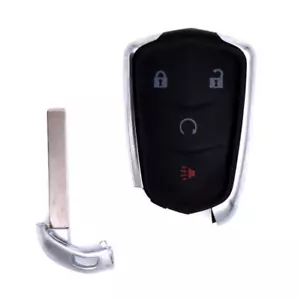 New Replacement Cadillac XT4 Remote Smart Key Fob Shell Case Blank Blade - Picture 1 of 3