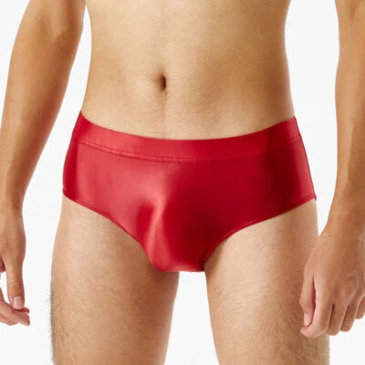 Calzoncillos boxer de satén brillante súper elásticos para hombre Foto 1 de 4