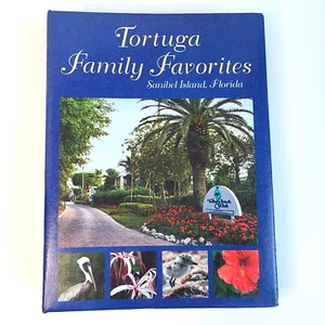 Tortuga Family Favorites Spiral Cookbook Illustrated Recipe Book Sanibel Island - Bild 1 von 10