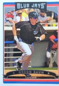 2006 Topps Baseball Card Gregg Zaun #413