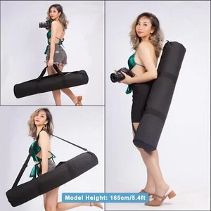 Photography Tripod Carry Case Bag 100x20cm Foam Padded With Adjustable Strap UK - Picture 1 of 12
