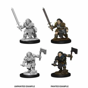 Dwarf Female Barbarian - Pathfinder Battles Deep Cuts - Wizkids WZK73694 - Picture 1 of 1