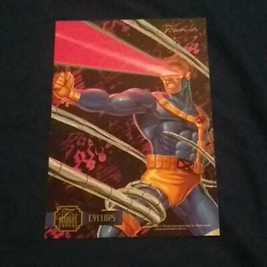 Vintage Collectible CYCLOPS 1995 Flair Marvel Annual Print  - Picture 1 of 1