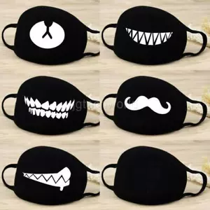 New Unisex Cute Fashion Cloth Cotton Mouth Face Mask Cover Washable Reusable A - Picture 1 of 10