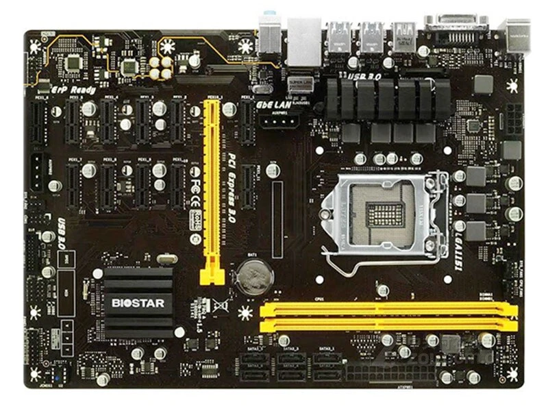 Biostar TB250-BTC PRO Motherboard Intel B250 DDR4 LGA 1151 ATX - Image 1 of 1