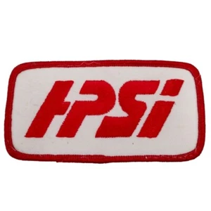 HPSI Vintage Uniform Patch Shirt Hat Red White Hydraulic Power Systems Used - Picture 1 of 9