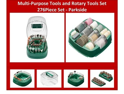 Multi-Purpose Tools and Rotary Tools Set 276Piece Set - PDZ 276 A2 - Parkside - Image 1 of 4