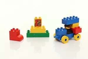 Lego Duplo Basisset Set 2317 Polizeibau Set 100 % komplett Vintage 1994 - Bild 1 von 3