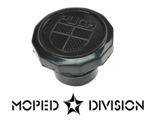 NOS PUCH MOPED PLASTIC 30MM GAS TANK CAP WITH LOGO Maxi Newport - Bild 1 von 2