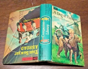A Dog of Flanders, Tom Sawyer ABROAD - Children's Classic Companion Library Book - Foto 1 di 10