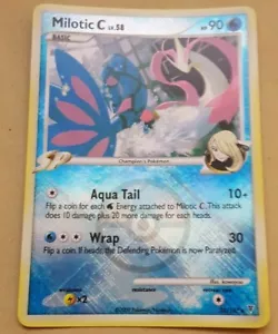 TARJETA PROMOCIONAL POKEMON LEAGUE - SUPREME VICTORS - MILOTIC C 35/147 (REV HOLO) CASI NUEVO - Imagen 1 de 1