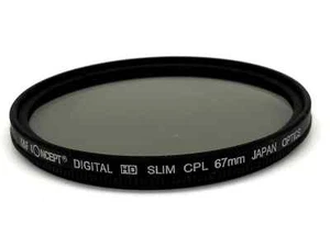 K&F Concept Polfilter Digital HD Slim CPL Opics Filter 67mm Kreisförmig M67 - Bild 1 von 1
