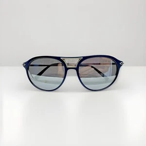 Gafas de sol Matsuda M2031 aviador, azul oscuro titanio hechas en Japón - Imagen 1 de 7