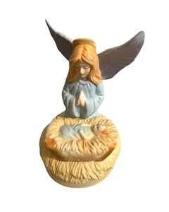 House of Lloyd Musical Angel and Baby Jesus VTG 1989 "Oh Holy Night" Great Cond - Picture 1 of 4