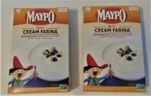 Maypo Quick Cream Farina,2 pack of 28 oz boxes= 56 total oz,exp 05/2023/Made USA