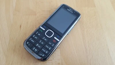 Nokia C5-00  Schwarz / Black  >>> 36 Monate ( 3 Jahre ) Gewährleistung - Bild 1 von 3