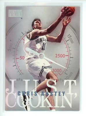 1998-99 SkyBox Premium Just Cookin' #5 Chris Anstey Mavericks - Image 1 of 2