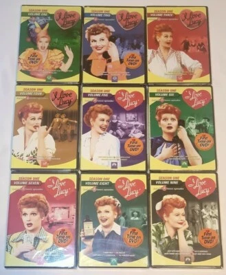 I Love Lucy - Season 1: Volumes 1-9 (DVD, 2003) Factory Sealed NEW  - Image 1 of 4