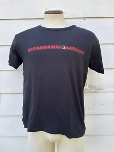Camicia nera promozionale Paranormal Activity 3 taglia M - Foto 1 di 3