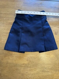 Unbranded Size Small - See measurements Skort /Skirt Navy Blue School Uniform - Picture 1 of 4