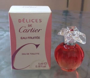 DELICES - FRUIT WATER - EDT 5 ML by CARTIER - Picture 1 of 1