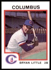 1987 ProCards Bryan Little Baseball Cards #33