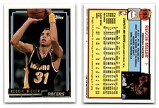 1992-93 Topps Gold #193 Reggie Miller - Indiana Pacers