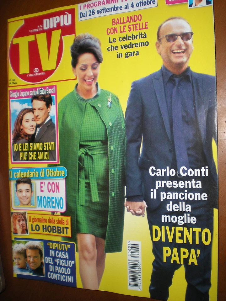 Dipiù Tv.Carlo conti,Martin Freeman,Texas Battle,Elisabetta Pellini,Luca turco,i - Immagine 1 di 1