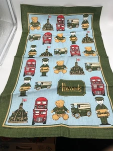 Vintage Harrods Nightsbridge Leinen Geschirrtuch unbenutzt (363) - Bild 1 von 5