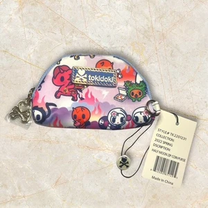 Tokidoki Naughty Or Nice Coin Purse Half Moon New with Tag - Picture 1 of 4