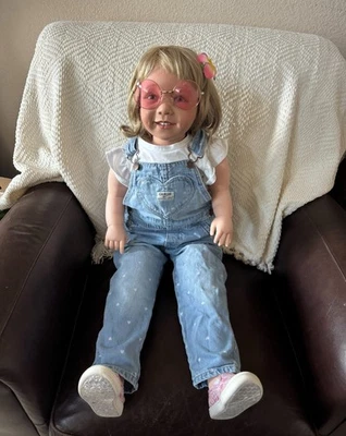 Pat Secrist Apple Valley Chris 36" Reborn toddler Doll 9 lbs - Image 1 of 4