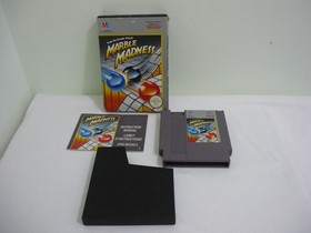 Marble Madness Nintendo NES Complete Boxed & Manual in English & French