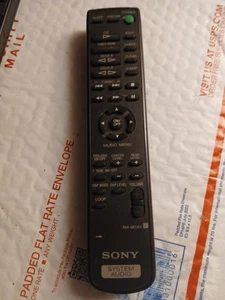 Mando a distancia de audio original genuino Sony RM-SE1AV OEM muy buen estado - Imagen 1 de 3