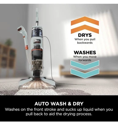 Shark CarpetXpert Carpet Cleaner [EX150UK] Grey-New With Minor Defect -UK Sale - image 1 of 4