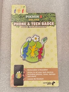 Pikmin 3 Deluxe 2020 teléfono e insignia tecnológica pelar y pegar accesorio *NUEVO* f2 - Imagen 1 de 4
