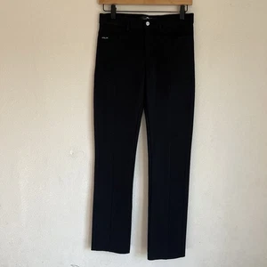 Pantaloni da golf RLX Ralph Lauren donna taglia 2 neri nylon cotone atletico viaggio - Foto 1 di 8