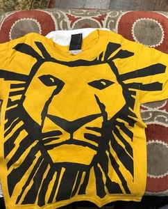 Vintage Disney The Lion King Broadway Musical All Over Print T-Shirt XS - Picture 1 of 1