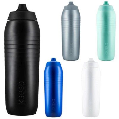 Keego Trink Flasche aus Titan 750ml Fahrrad Quetschbar  Sport Fitness Gym 750ml - Bild 1 von 4