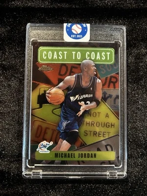 Michael Jordan 2003 Topps Chrome Coast To Coast  - Image 1 of 2
