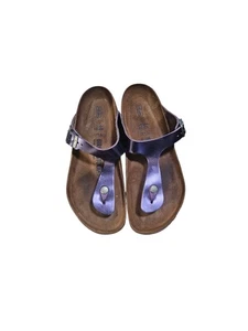 Birkenstock Birko Flor GIZEH charol ciruela púrpura ver fotos para más detalles 40 - Imagen 1 de 8