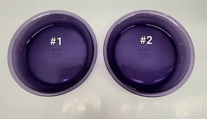 Lot Of 2 Pyrex #209 Amethyst Light Purple Glass Pie Plate Dish Dishes 9 3/4" - Picture 1 of 18