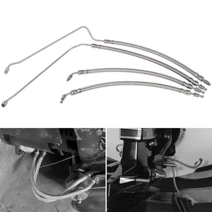 Kit de manguera Ram hidráulica inclinable Mercruiser Alpha Bravo reemplaza 32-864588 (4 piezas) - Imagen 1 de 2