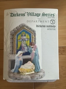 Belén usado Department 56 Dickens' Village 4030700 caja original - Imagen 1 de 3