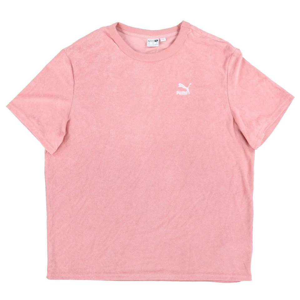 Puma Para Hombre Gimnasio Atlético Camiseta Manga Corta Cuello Redondo Correr Rosa Nueva Foto 1 de 1