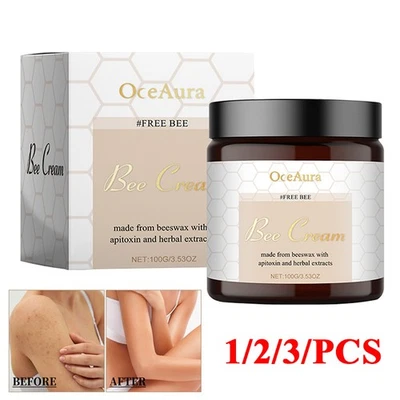 WIE GEZEIGT 1/2/3 Pcs Hochdosierte Bienengiftsalbe Kühlend & Wärmend 100g