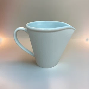 Nigella Lawson Pastel Robin Egg Blue Small Pitcher Signed Ceramic Jug 5" Vintage - Picture 1 of 7